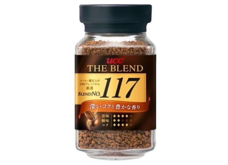 1. ドリップコーヒーのような深い味わい「UCC 上島珈琲 THE BLEND 117」