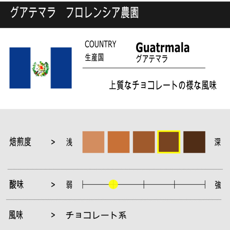 グアテマラ　フロレンシア農園