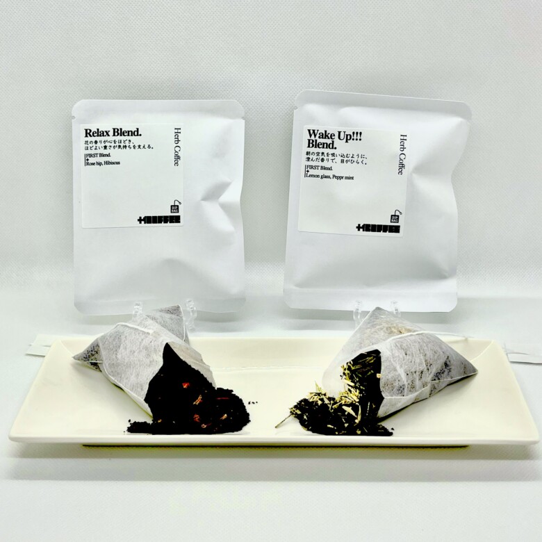 +1COFFEEの「Herb coffee」シリーズ ― クラファン発の注目商品