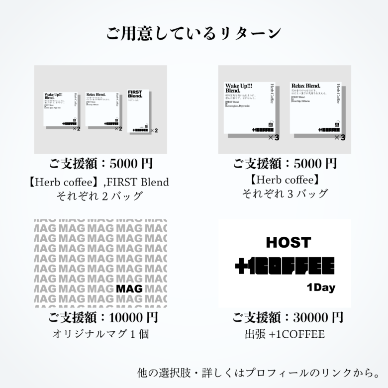+1COFFEEのクラウドファンディングでの展開と今後の展望