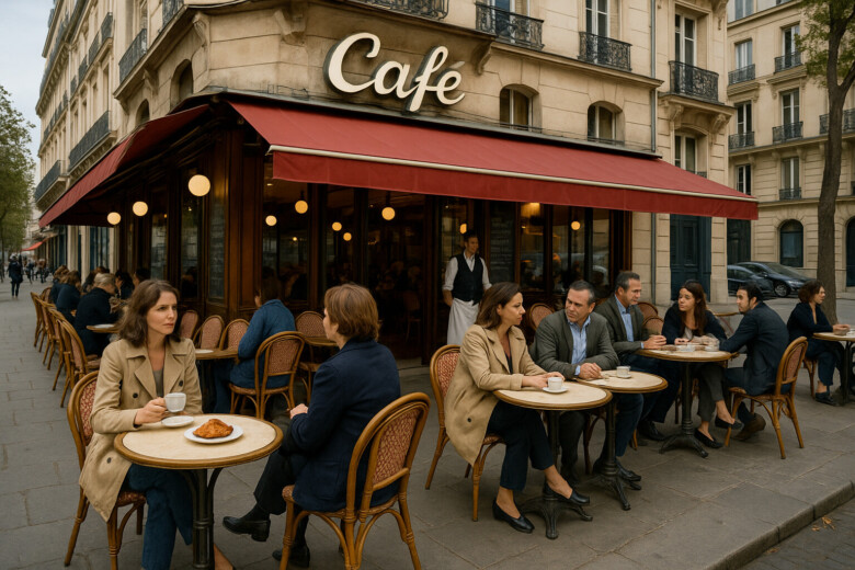 フランスのカフェ文化