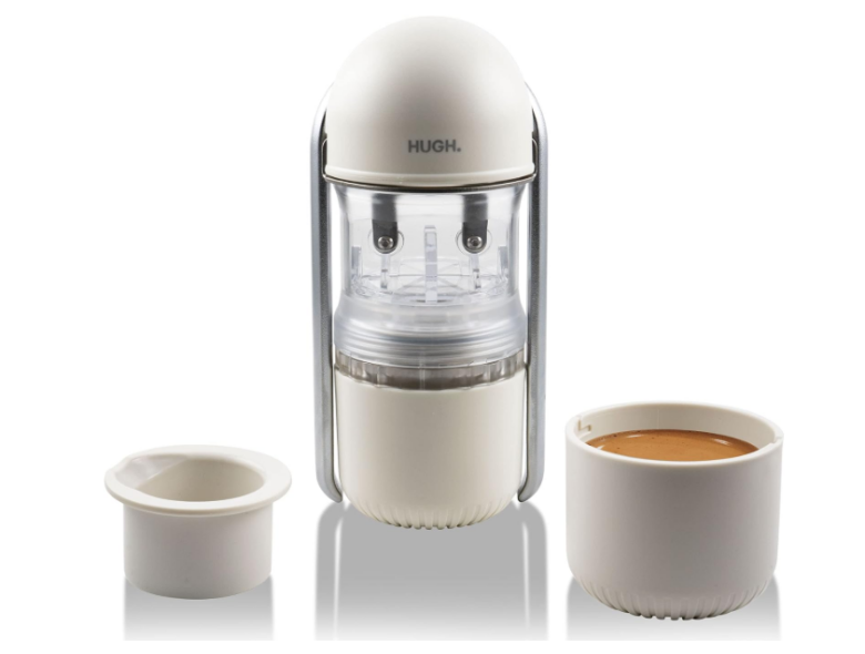 第3位. 軽量でコンパクト「LEVERPRESSO HUGH レバー ポータブル エスプレッソマシン」