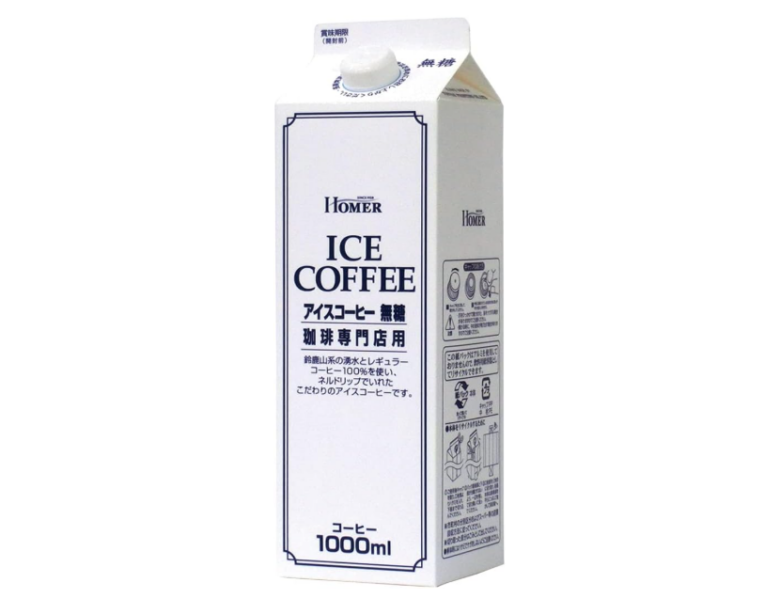 HOMER UCC 無糖アイスコーヒー