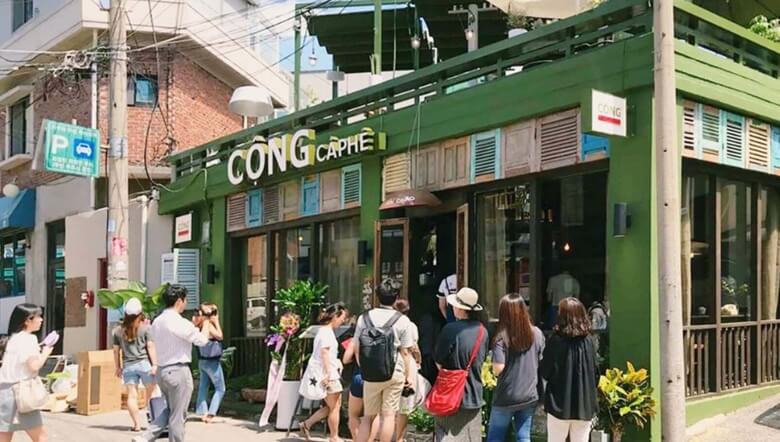 9. ベトナムのヴィンテージスタイルカフェ「CONG CAPHE」