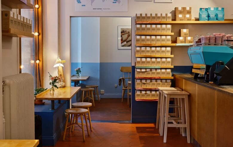 6. 焙煎世界2位がいるスウェーデンの焙煎所兼カフェ「Drop Coffee」
