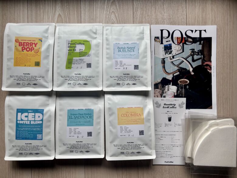 第3位. 自分好みのコーヒー豆が3種類届く「PostCoffee」