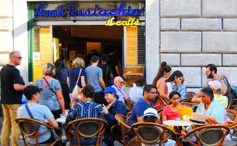 3. 地元民に愛されるイタリアの老舗「Sant'Eustachio Il Caffè」