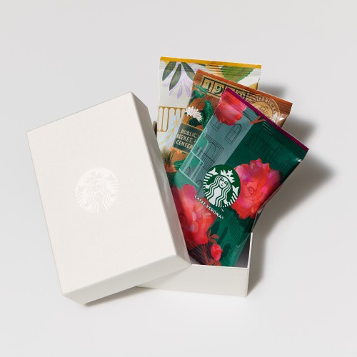 2. スターバックス オリガミ® アソートセット 3袋入り（ボックス白・黒）