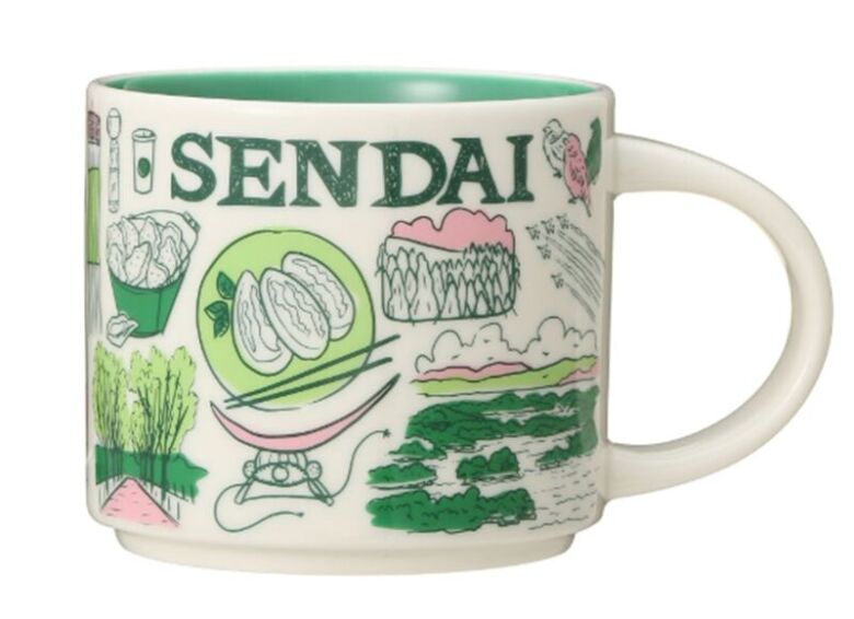 仙台デザインのマグカップ