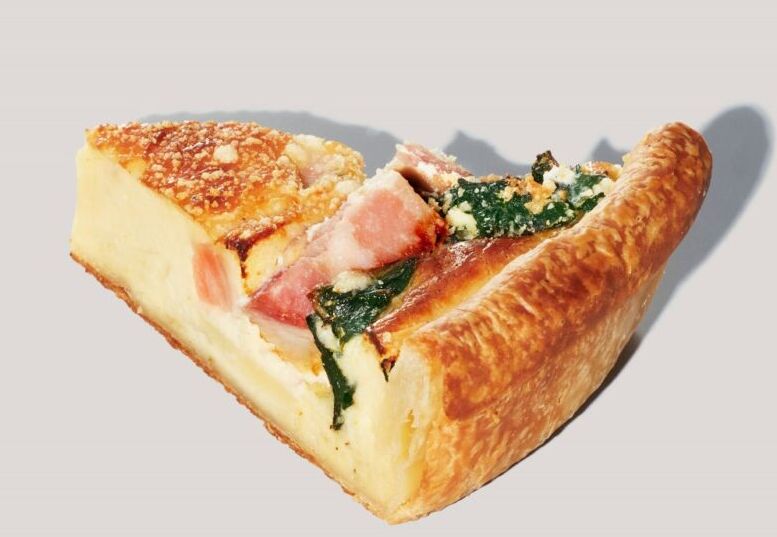 ベーコンとほうれん草のキッシュ