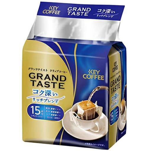 キーコーヒー グランドテイスト コク深いリッチブレンド