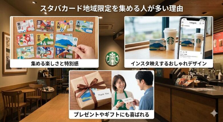 スタバカード地域限定を集める人が多い理由