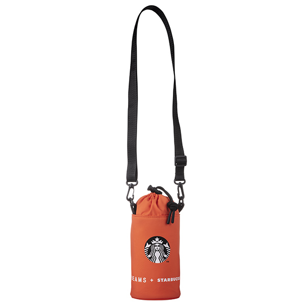 BEAMS ラッキーオレンジ ウォーターボトルバッグ