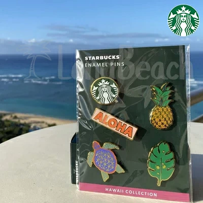 STARBUCKS COFFEE HAWAII COLLECTION ピンバッジ ENAMEL PINS