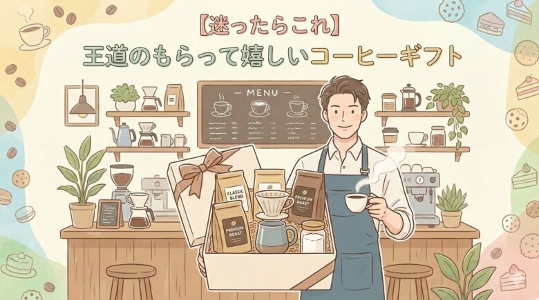 【迷ったらこれ】王道のもらって嬉しいコーヒーギフト5選