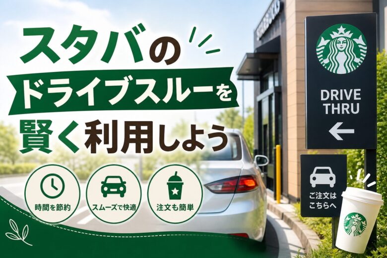 スタバのドライブスルーを賢く利用しよう