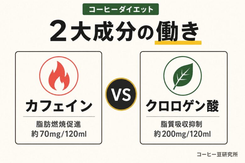コーヒーダイエットとは仕組みを30秒で要約
