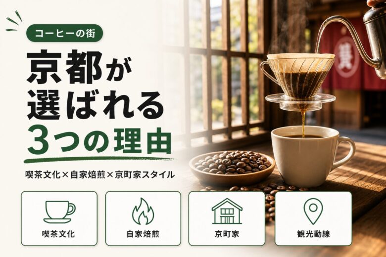 京都がコーヒーの街と呼ばれる理由