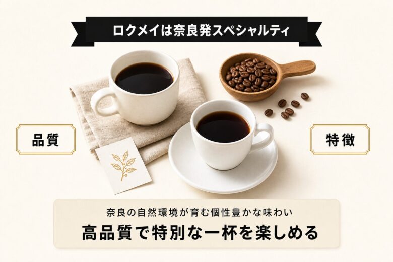 ロクメイコーヒーは奈良発の本格スペシャルティコーヒー専門店 まとめ