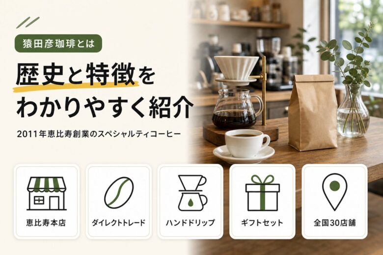 猿田彦珈琲とは？2026年版の特徴と歴史