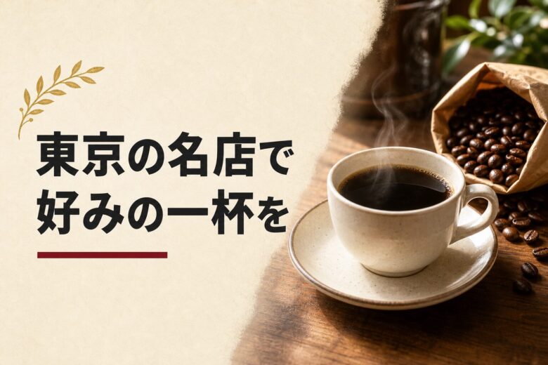 東京のコーヒー豆専門店で好みの一杯を見つけよう