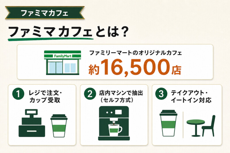 ファミマカフェとは?特徴を3分で解説