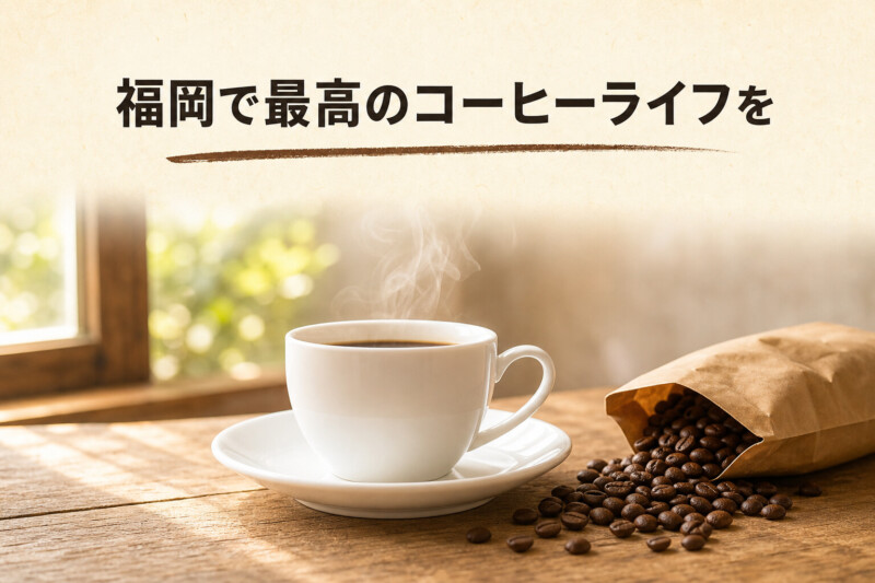 福岡で最高のコーヒーライフを