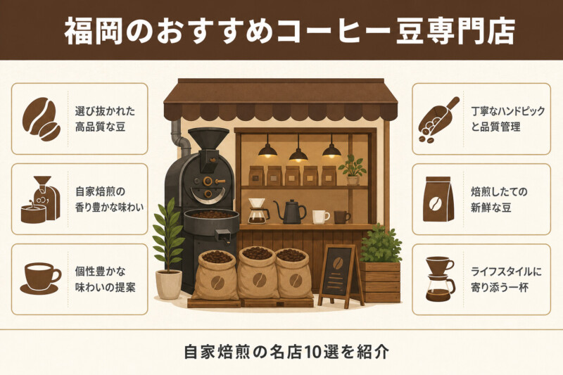 福岡のおすすめコーヒー豆専門店