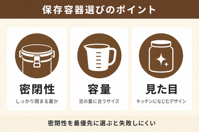 保存容器選びのポイント