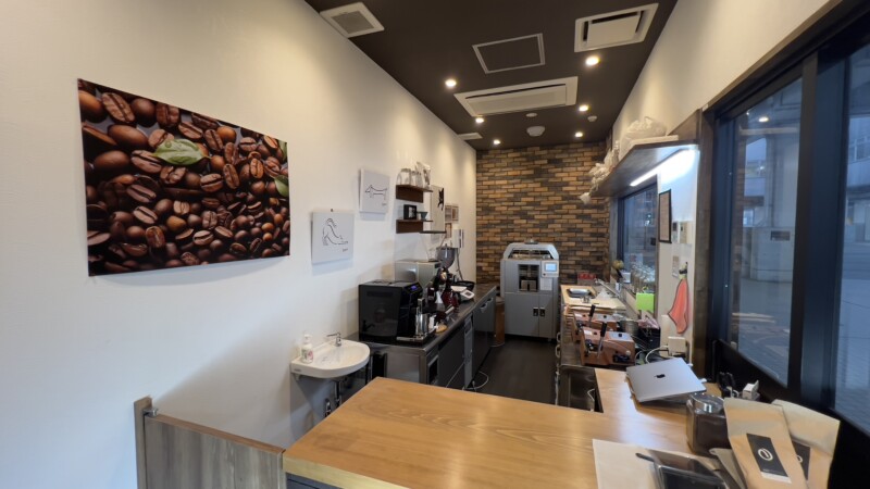 市場珈琲焙煎所の店舗