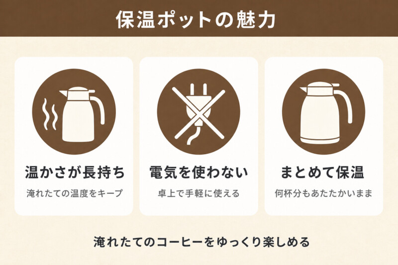 保温ポットの魅力