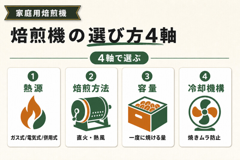 通販で買えるおすすめの家庭用焙煎機3選！