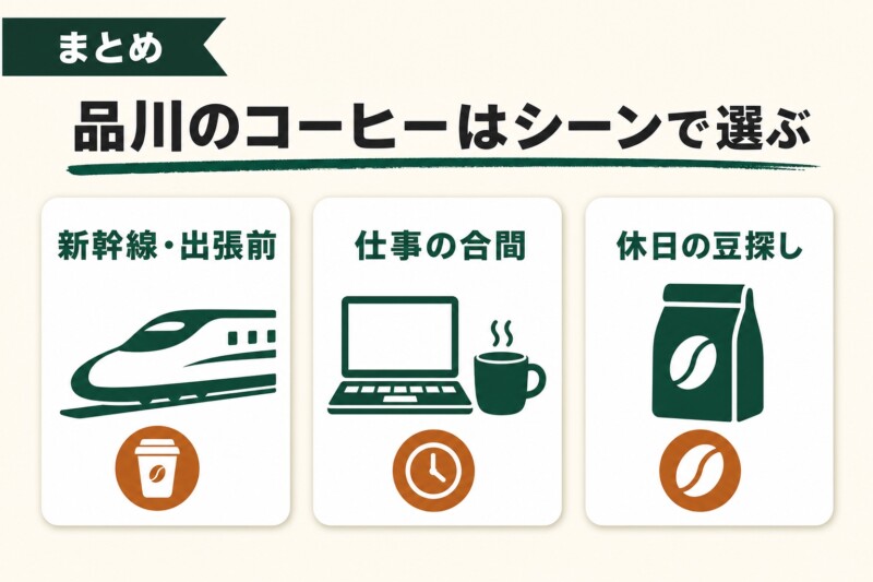 品川のコーヒーおすすめ店10選まとめ