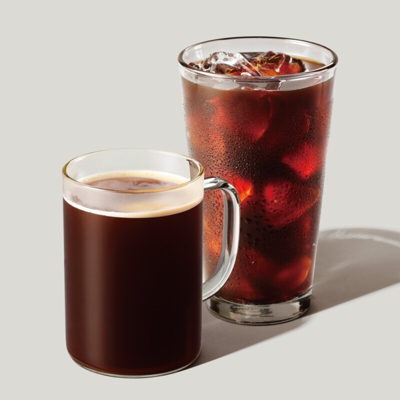 10位. 砂糖なしですっきり楽しめる「カフェ アメリカーノ(HOT/ICE)」