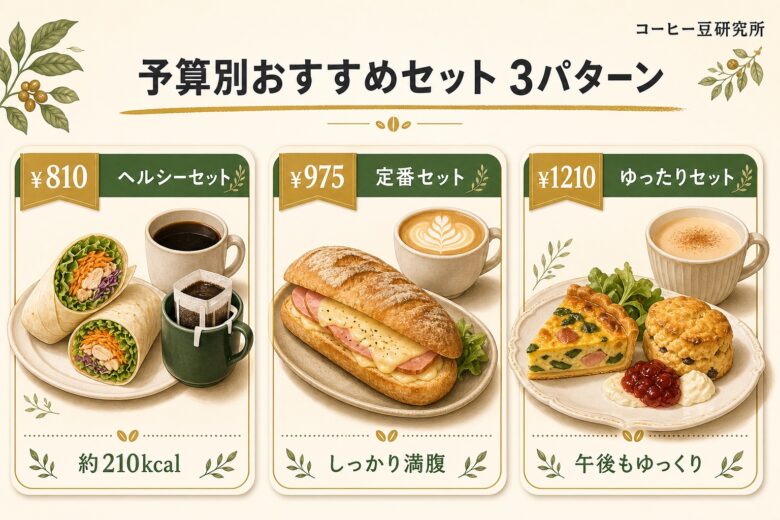 スタバのランチ予算別おすすめセット3パターン