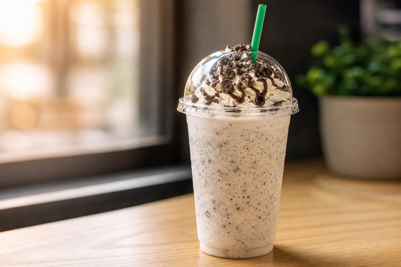 オレオ風バニラクリームフラペチーノ カスタム