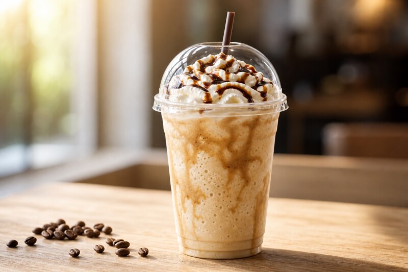 コーヒー牛乳風バニラクリームフラペチーノ カスタム