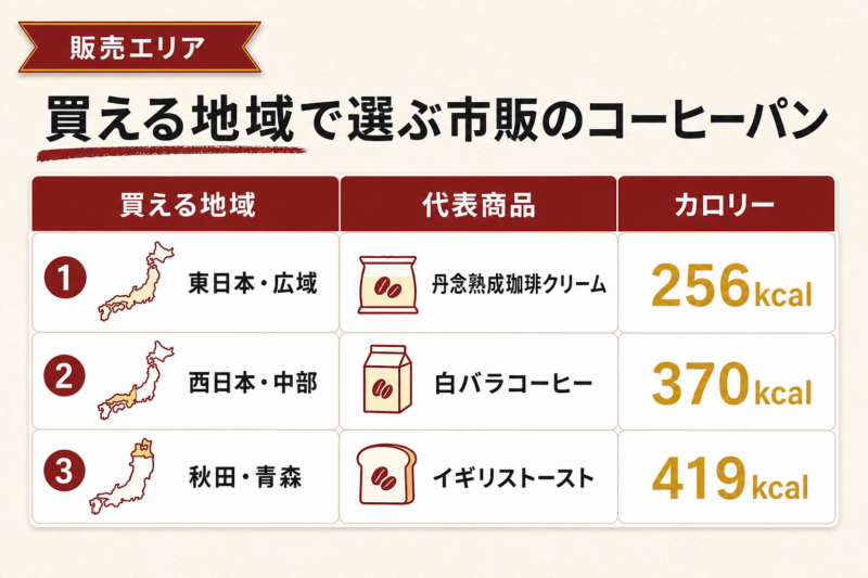 市販のコーヒーパンのおすすめ人気ランキング10選