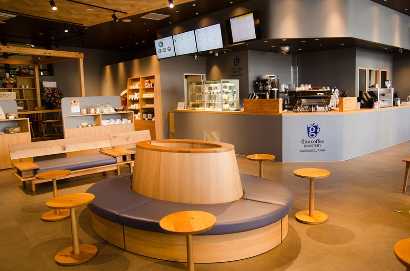 glincoffee U_PLACE店の店内