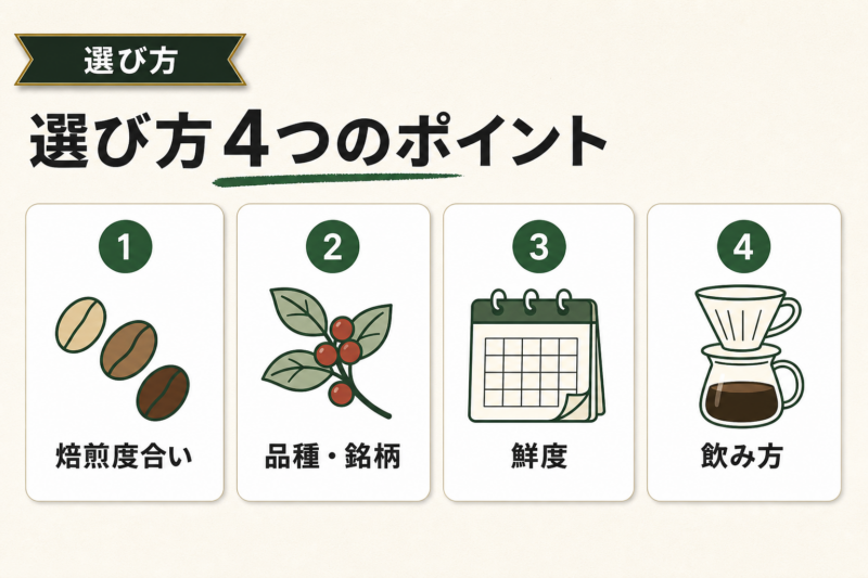 ベトナム産コーヒーの選び方4つのポイント