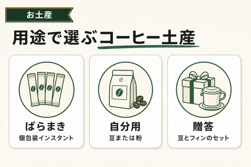 ベトナム現地で買うコーヒー土産の選び方