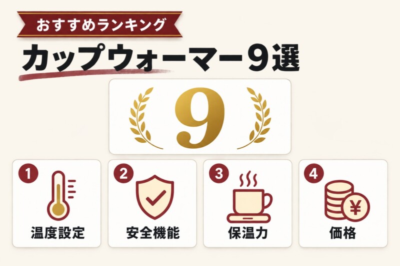 カップウォーマーのおすすめ人気ランキング9選