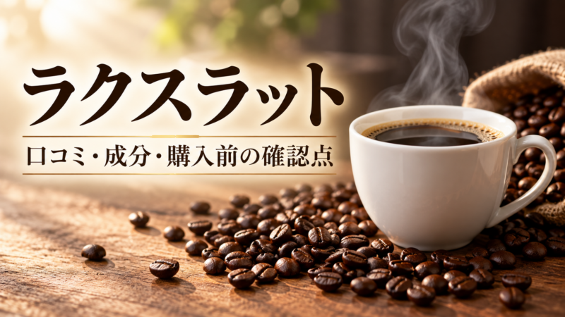 ラクスラット。口コミ・成分・購入前の確認点