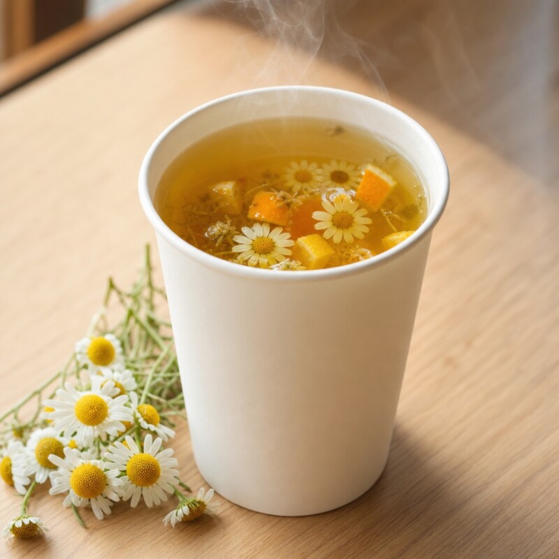 7. ホットはカモミールに変更でノンカフェイン