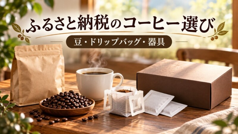 ふるさと納税のコーヒー選び