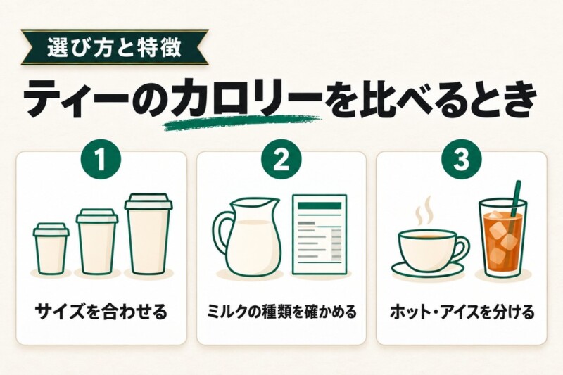 【ティー TEAVANA™】スタバの全ドリンクカロリー一覧表