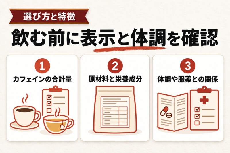 緑茶コーヒーを飲む際の注意点