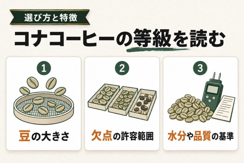 コナコーヒーの種類