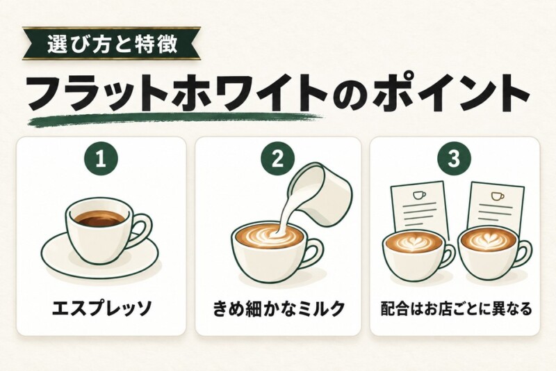 オーストラリア名物「フラットホワイトコーヒー」とは？