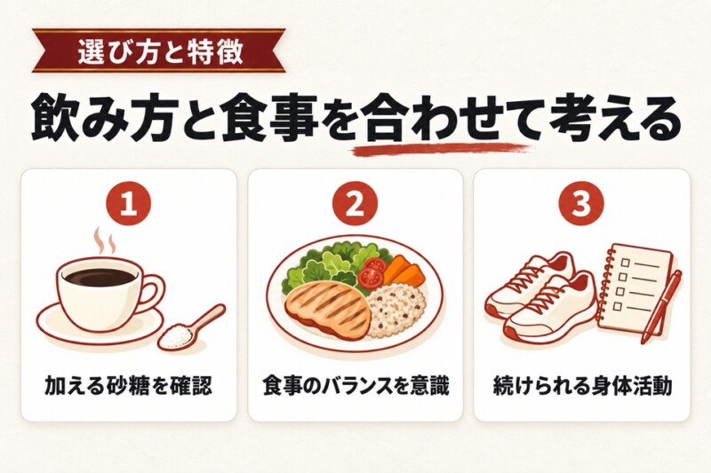 ダイエット中にコーヒーを飲む際のおすすめの飲み方